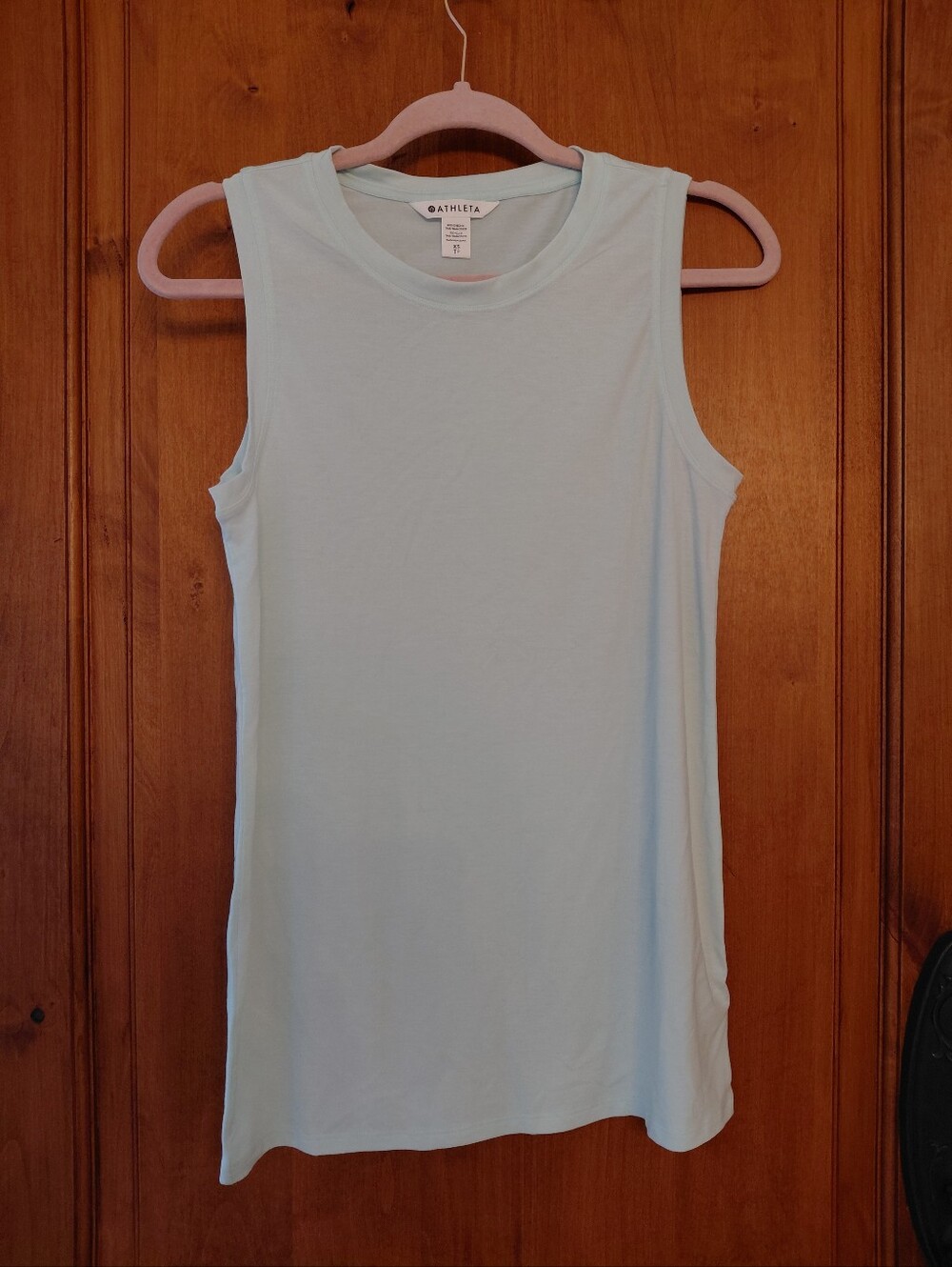 Athleta Sleeveless Light Green Tank Top Shirt XS